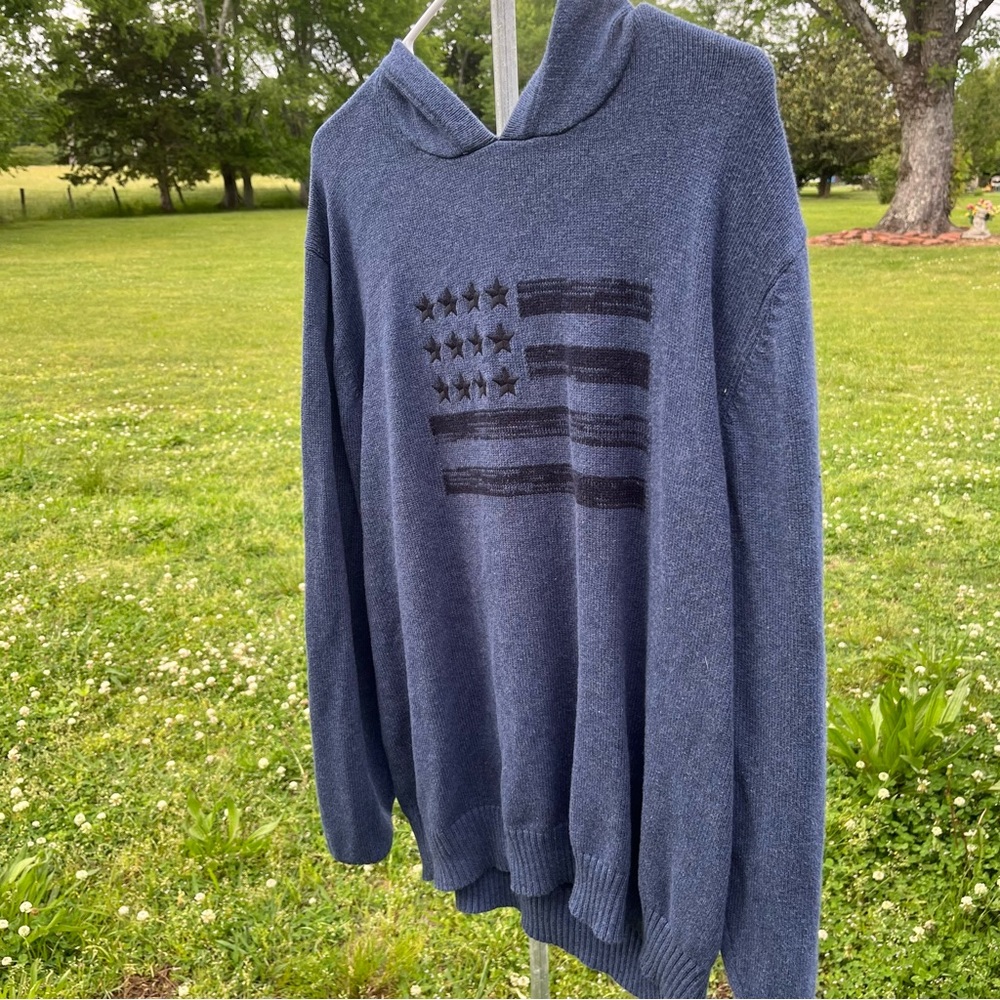Weatherproof sweater hoodie